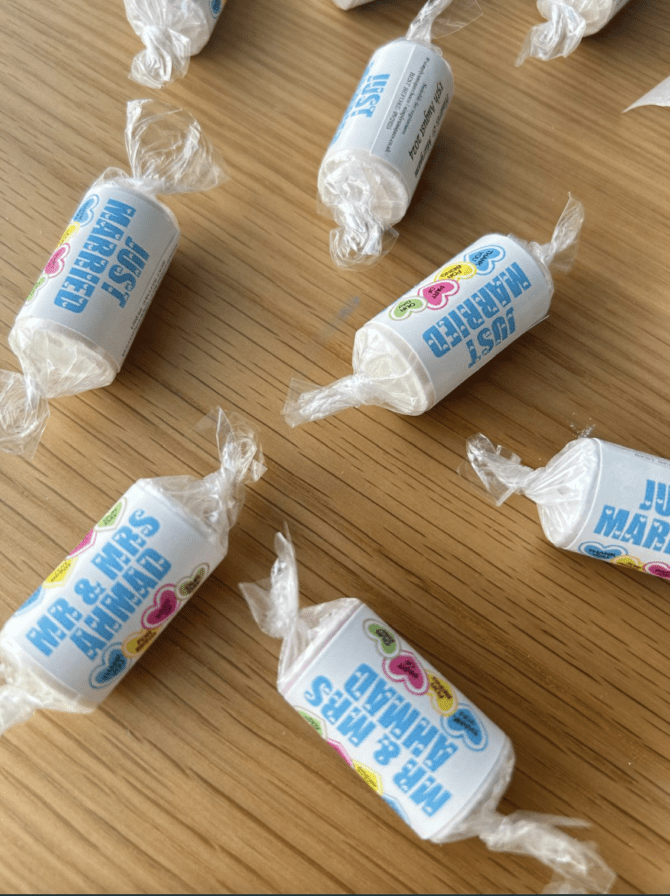 Personalised Mini Love Hearts - Image 3